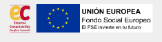 El logo de la Unión Europea junto al del Fondo General Europeo.