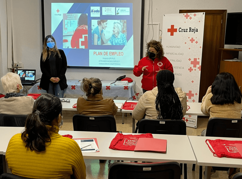 Aiudo Formación en Cruz Roja Mislata